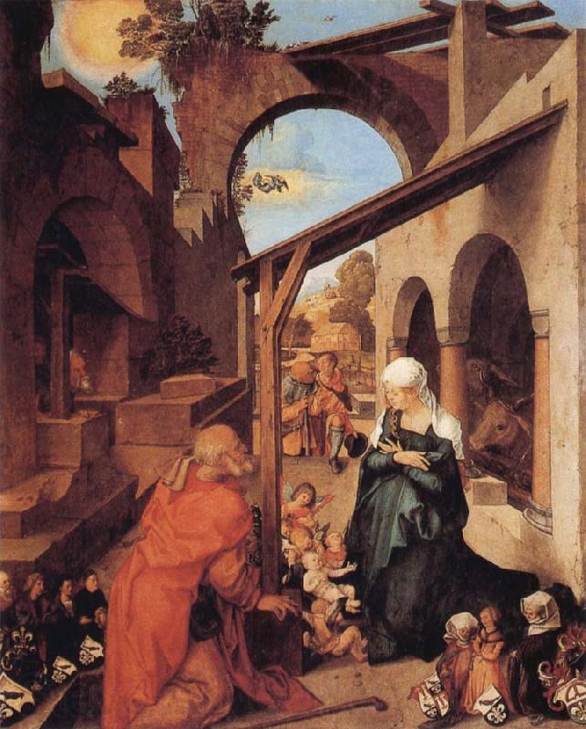 Albrecht Durer The Nativity France oil painting art